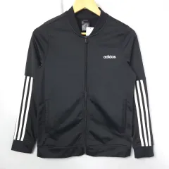 レディース XS アディダス トラックジャージ トレーナー 白黒