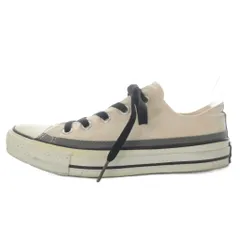 コンバース CONVERSE オールスター スニーカー ローカット キャンバス US4.5 アイボリー /YO19