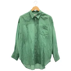 JOURNAL STANDARD L’essage (ジャーナルスタンダードレサージュ) カラーシャツ グリーン FREE