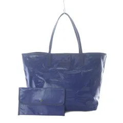 マッキントッシュ ロンドン MACKINTOSH LONDON トートバッグ 青 無地 ポーチ付 /RI ■OS