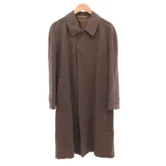 ピエールカルダン Pierre Cardin ステンカラーコート ウール カシミヤ混 92A5 チャコールグレー 無地 レギュラーカラー 長袖 /JS ■GY61のサムネイル