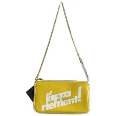 L'Appartement (アパルトモン) プリントミニチェーンバッグ イエロー