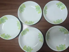 イヴサンローラン　パスタ皿　カレー皿　スープ皿　葡萄柄　5枚セット