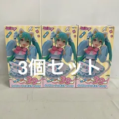 未開封 初音ミク Fashion フィギュア Fancy 3個セット SF3036 c107