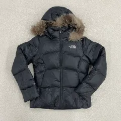 80 THE NORTH FACE ザノースフェイス グースダウン フード ダウン 0219M