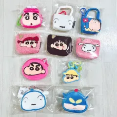 クレヨンしんちゃん コインケース / カードウォレット キーホルダー / 新品