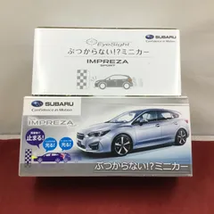 限定品 未使用品 スバル IMPREZA IMPREZA SPORT インプレッサ ぶつからない！？ミニカー 2個セット 動作未確認 ディーラー配布品のサムネイル