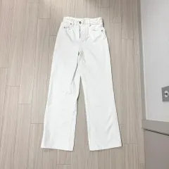 (22) ザラ 白 デニムパンツ