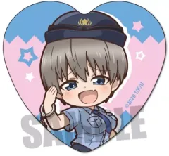 【中古】バッジ・ピンズ 宇崎花(警察官A) ハート缶バッジ 「宇崎ちゃんは遊びたい!」