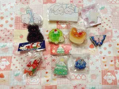 늉늉샵&숌韓国雑貨 文房具 オリエント&オリオファンタジー ポンポンルームなど アクリルクリップ10種 まとめ