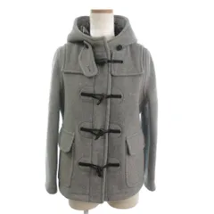 シップス SHIPS LONDON TRADlTION ダッフルコート ショート フード 314-04-0230 グレー M