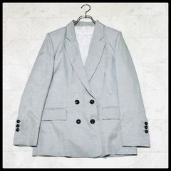 TELA テラ リネン ダブルブレスト テーラードジャケット ブレザー