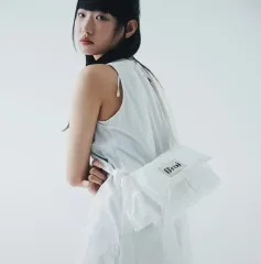 フルア ブリーズ バッグ 白 クロスバック