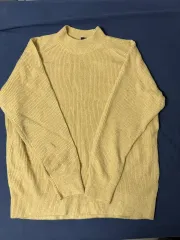 UNIQLO ユニクロ モクネック セーター マスタード xxxl