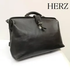 HERZ ヘルツ レザー ドクターバッグ ダレスバッグ ブラック 本革 2026年最新】ダレス herzの人気アイテム - メルカリ