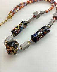 ヴェネツィア美術館ムラーノガラスロングネックレス ショップ
