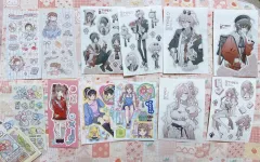 쫑スタジオ Childhood Memories 人物ステッカー 12枚 まとめ