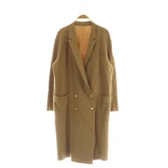 ミューズ ドゥーズィエム クラス MUSE de Deuxieme Classe ウールチェスターコート ニット ロング ダブル ブラウン /MY ■OS ■ECB001