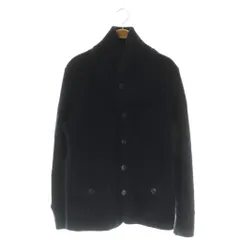 ザラマン ZARA MAN ニットジャケット リブ切替 スタンドカラー USA L ネイビー /MY ■OS ■ECB001