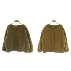 アーバンリサーチ サニーレーベル URBAN RESEARCH Sonny Label リバーシブルボアジャケット F ブラウン /MY ■OS ■ECB001