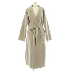 グレイル GRL ロングコート オーバーサイズ ベルト付 M グレー /MY ■OS ■ECB001