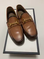 グッチ 1953 ホースビット ローファー ブラウン 7サイズ