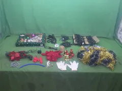 【中古】クリスマスツリーオーナメントセット