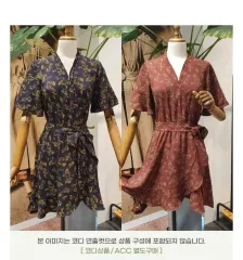 新品 S フラワー ミニ ワンピース Thursday Island t196mop133w