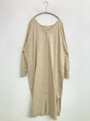 studio CLIP スタディオクリップ カーディガン/ボレロ F ベージュ コットン リネン・麻 ナイロン 無地 ロング丈 長袖