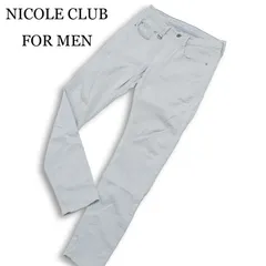 NICOLE CLUB FOR MEN ニコルクラブ フォーメン 通年 ストレッチ★ スリム スキニー パンツ Sz.44 メンズのサムネイル