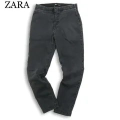 ZARA ザラ マン 現行タグ★ 通年 ストレッチ スキニー デニム パンツ ジーンズ Sz.M メンズ 灰 グレー