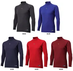 デサント DESCENTE ハイネック長袖アンダーシャツ  DB5SUD21M NV00 ネイビー