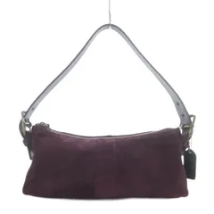 コーチ COACH ワンショルダーバッグ ショルダーバッグ スエード パープル 7470 /YO7 