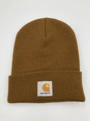 Carhartt カーハート ニットキャップ/ビーニー ONE SIZE ブラウン