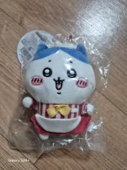 ちいかわレストラン ハチワレ マスコット ぬいぐるみ キーリング 新品 出品