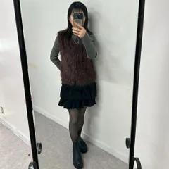 3段フリル ミニスカート ブラック Lサイズ レディース 美シルエット かわいい　ボリューム ウエストゴム 裏地付き ふんわり フレア 甘辛 上品カラー　モード カジュアル フェミニン イベント お出かけ 普段使い 　厚底　 ブーツ相性抜群 人気　談色コーデ