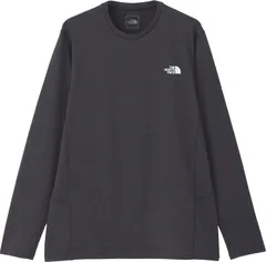 ザ・ノース・フェイス THE NORTH FACE アウトドア ロングスリーブフラッシュドライスリーディークルー メンズ 長袖 Tシャツ トップス 吸汗 速乾 抗菌防臭 登山 キャンプ ハイキング UVケア 紫外線カット  NT625 ZC ミックスチャコール