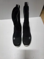 デサント ブラック ショート ダウン 防寒 ブーツ サイズ 240 レディース