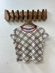 BURBERRY Blue Label バーバリー ブルーレーベル ノヴァチェック コットン トップス