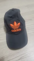 アディダス 帽子 -チャコール (新品)