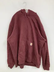 Carhartt カーハート パーカー 2XL ブラウン スウェット 裏起毛 無地 ブランドロゴ プルオーバー 長袖