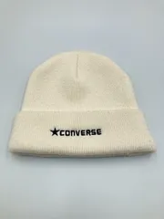 CONVERSE コンバース ニットキャップ/ビーニー 57cm~59cm アイボリー