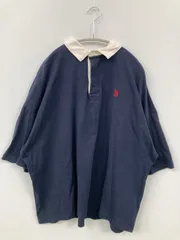 U.S. POLO ASSN. ユーエスポロアッスン ポロシャツ L ネイビー
