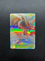 ワンピースカード ルフィ SEC パラレル 神の島の冒険 - メルカリ