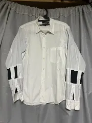 コム・デ・ギャルソン オム プリュス バイカラー シャツ