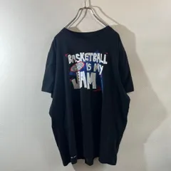 A-130 90s 00s NIKEバスケットボールプリントTシャツ 2XL