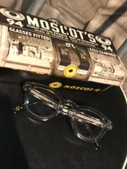 福岡出品　MOSCOT LEMTOSH LIGHT GREY モスコット レムトッシュ ライトグレー 44 24 140 クリアレンズ FK