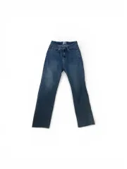 セミフレア セミブーツカット インディゴデニム 色 カラー きれい/フィット感