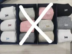 Lee リー レディース 靴下 3足 セット