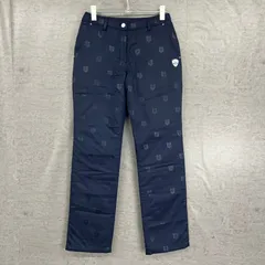 キャロウェイ　レディース　ゴルフウェア　パンツ　ズボン　M　ネイビー　Callaway　防寒　秋冬